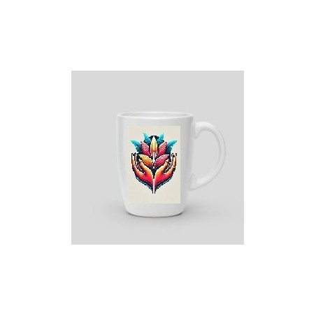 Mug Dama flower 2