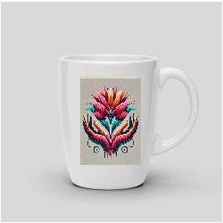 Mug Dama flower 4